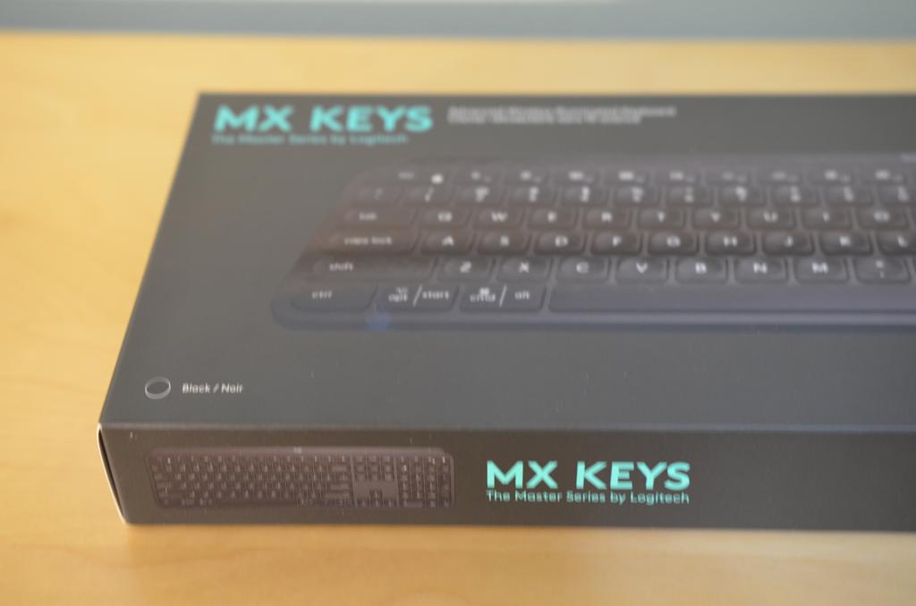 Logitech Mx Keys Keyboard Box Out Of Focus And Washed Out