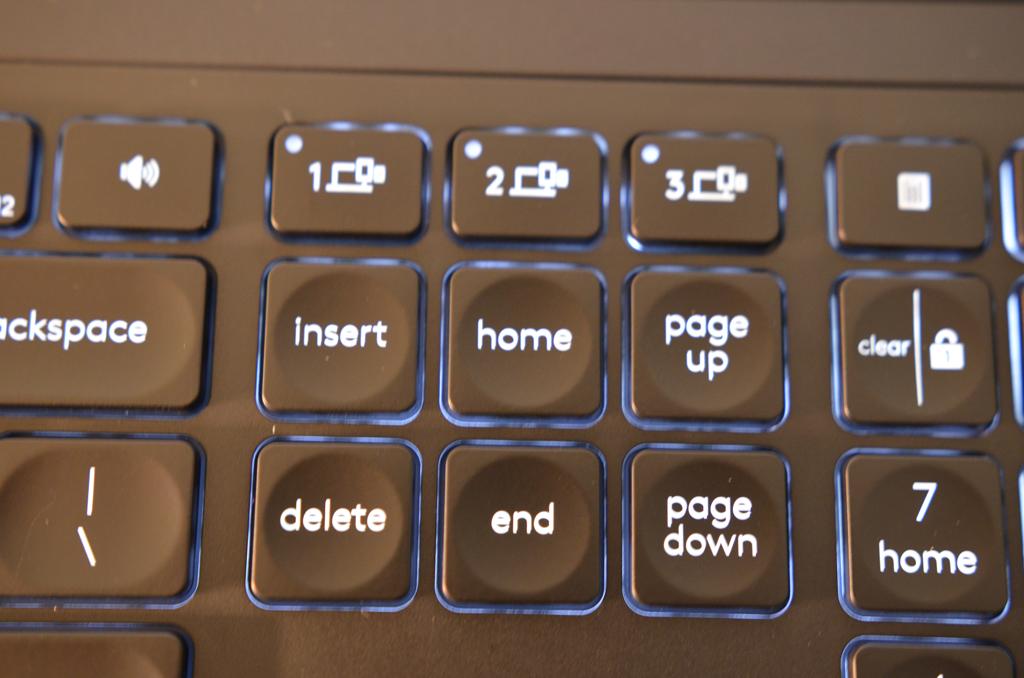 Logitech Mx Keys Keyboard Home Keys Detail