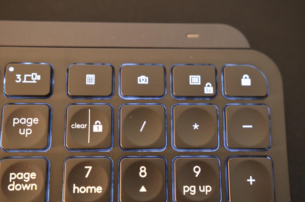 Logitech Mx Keys Keyboard Num Pad Function Keys